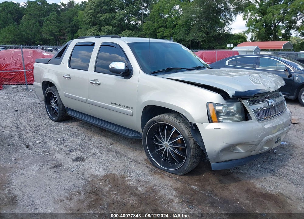 2007 CHEVROLET AVALANCHE 1500 LTZ VIN: 3GNEC12027G188341