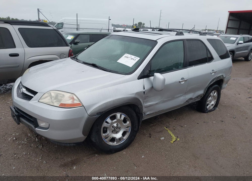 2001 ACURA MDX VIN: 2HNYD18241H507445