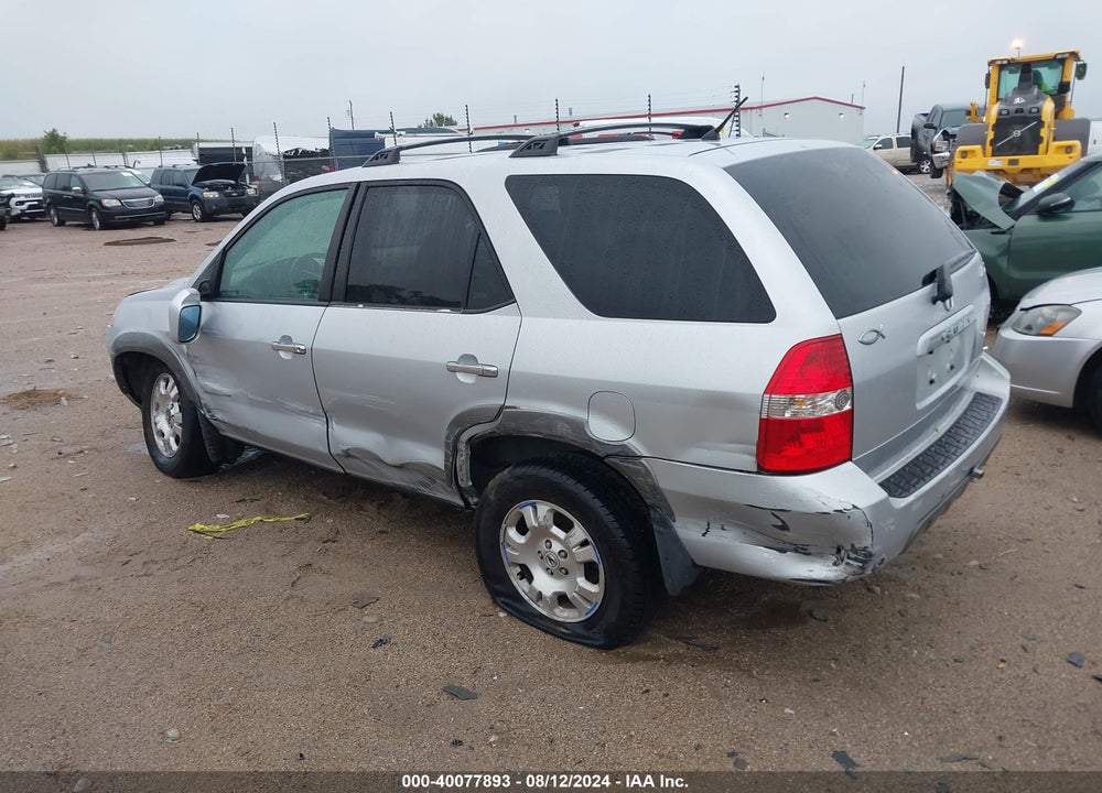 2001 ACURA MDX VIN: 2HNYD18241H507445
