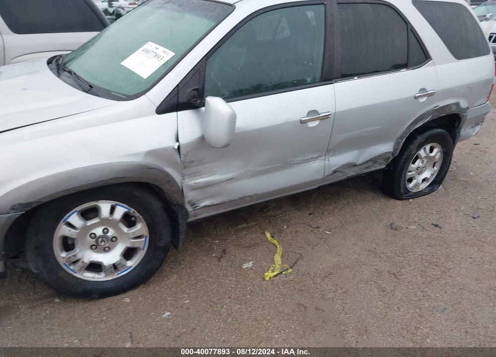 2001 ACURA MDX VIN: 2HNYD18241H507445