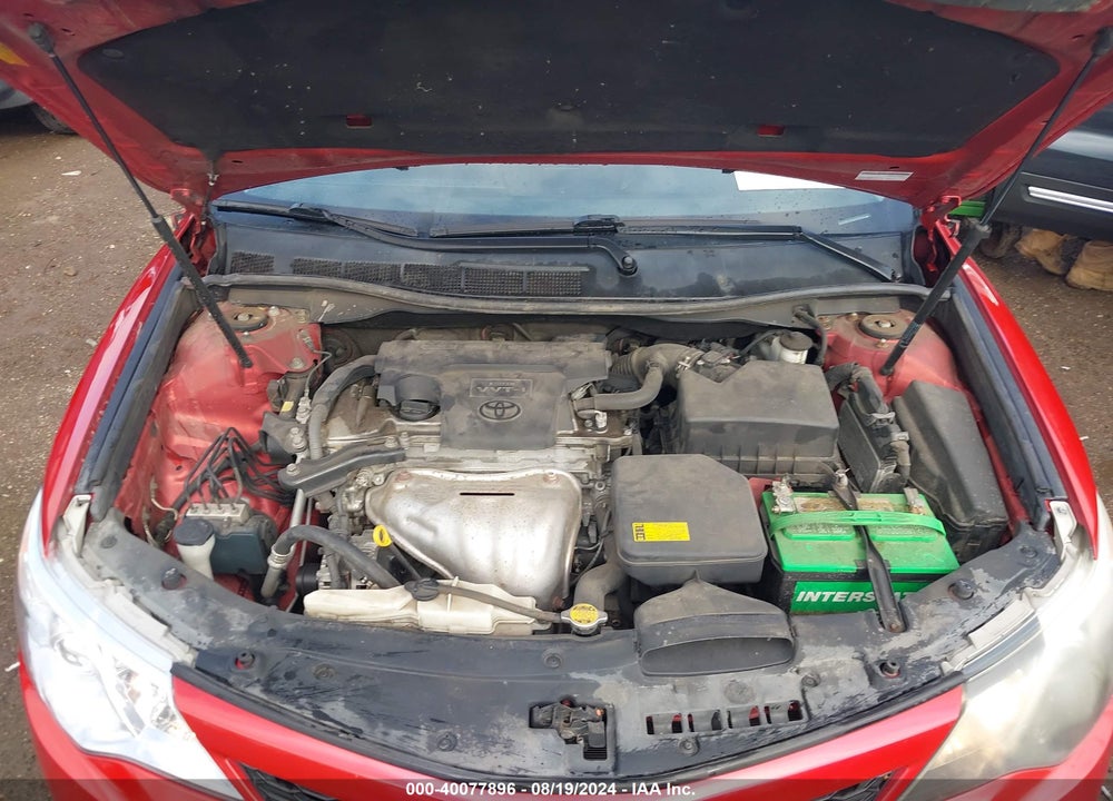 2012 TOYOTA CAMRY SE VIN: 4T1BF1FK8CU572934