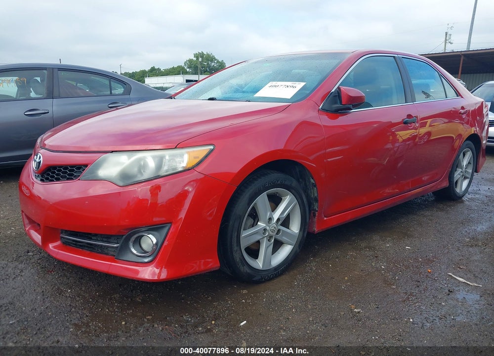 2012 TOYOTA CAMRY SE VIN: 4T1BF1FK8CU572934
