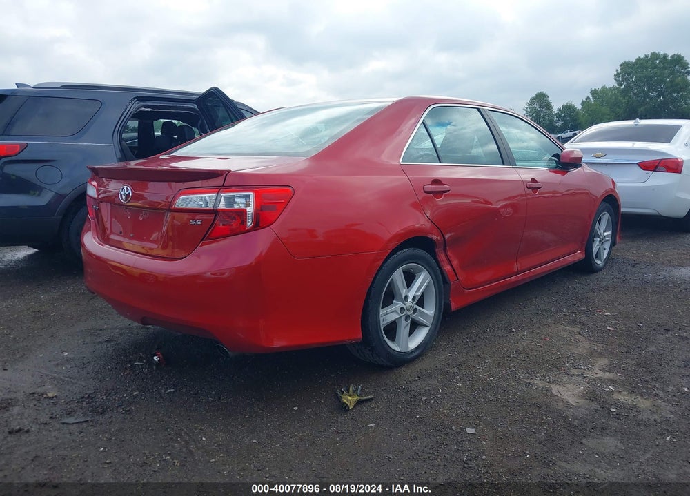2012 TOYOTA CAMRY SE VIN: 4T1BF1FK8CU572934