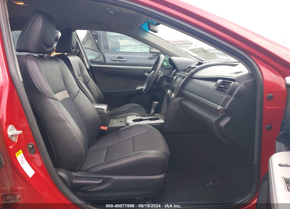 2012 TOYOTA CAMRY SE VIN: 4T1BF1FK8CU572934