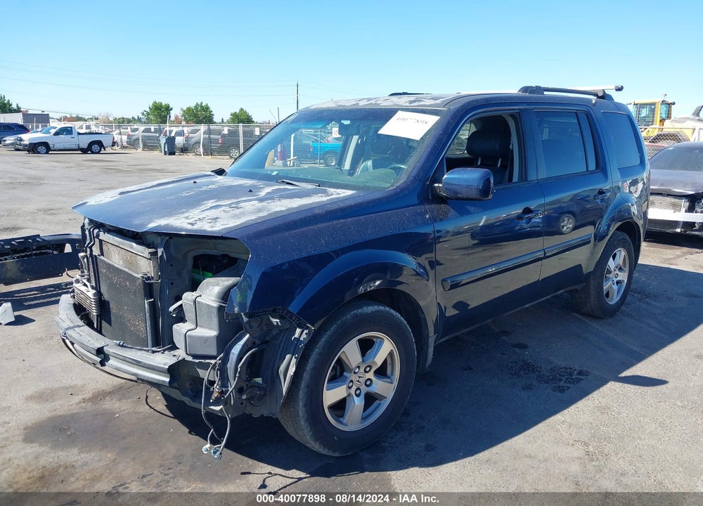2009 HONDA PILOT EX-L VIN: 5FNYF48579B042740