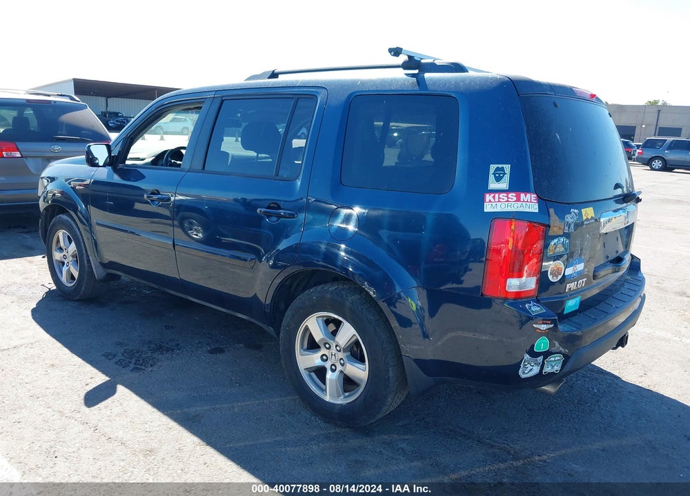 2009 HONDA PILOT EX-L VIN: 5FNYF48579B042740
