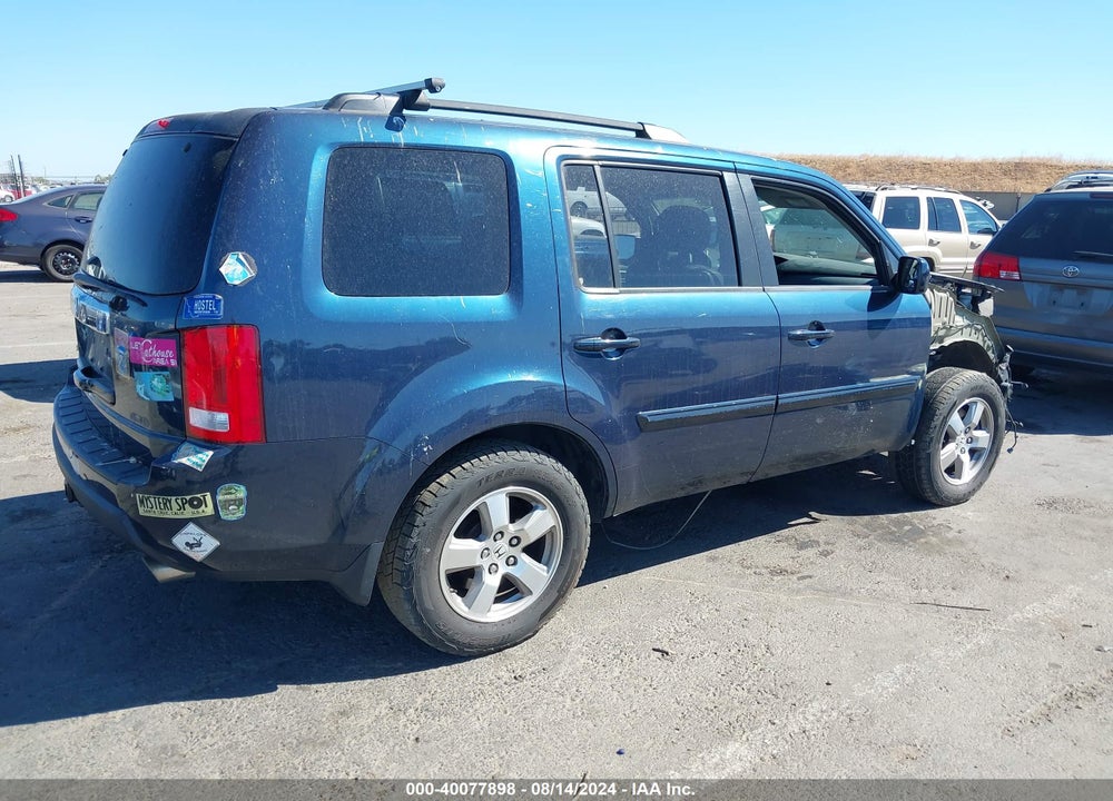 2009 HONDA PILOT EX-L VIN: 5FNYF48579B042740