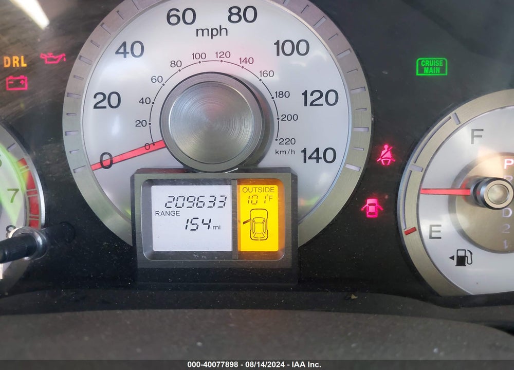 2009 HONDA PILOT EX-L VIN: 5FNYF48579B042740
