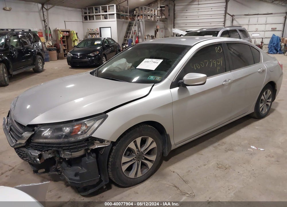 2014 HONDA ACCORD LX VIN: 1HGCR2F3XEA014152