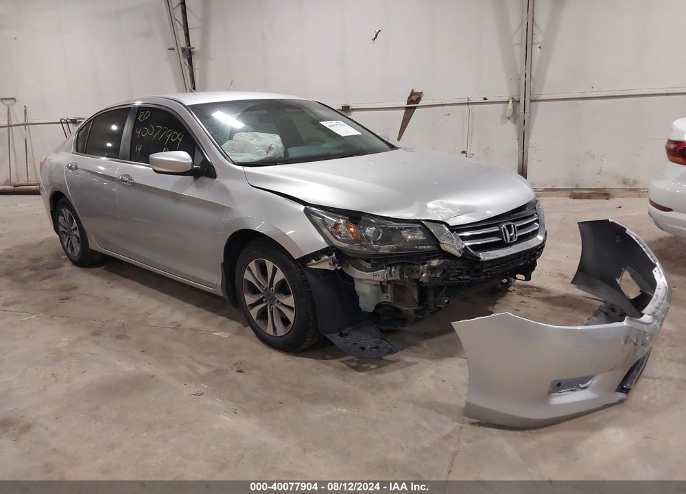 2014 HONDA ACCORD LX VIN: 1HGCR2F3XEA014152