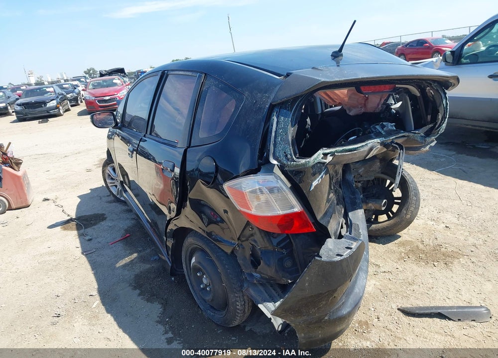 2009 HONDA FIT SPORT VIN: JHMGE88439S043205