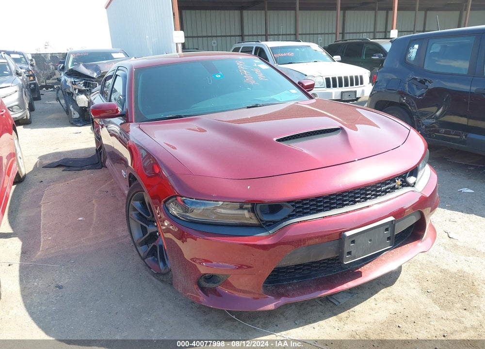2021 DODGE CHARGER SCAT PACK RWD VIN: 2C3CDXGJ2MH678828