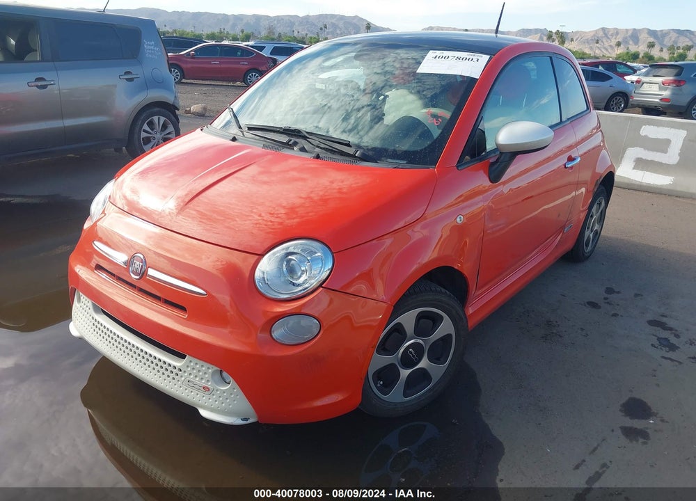 2013 FIAT 500E BATTERY ELECTRIC VIN: 3C3CFFGE1DT744462