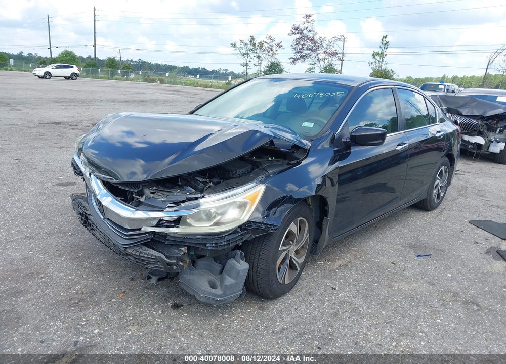 2016 HONDA ACCORD LX VIN: 1HGCR2F34GA021424