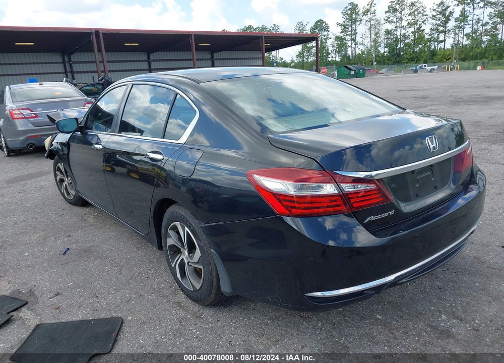 2016 HONDA ACCORD LX VIN: 1HGCR2F34GA021424
