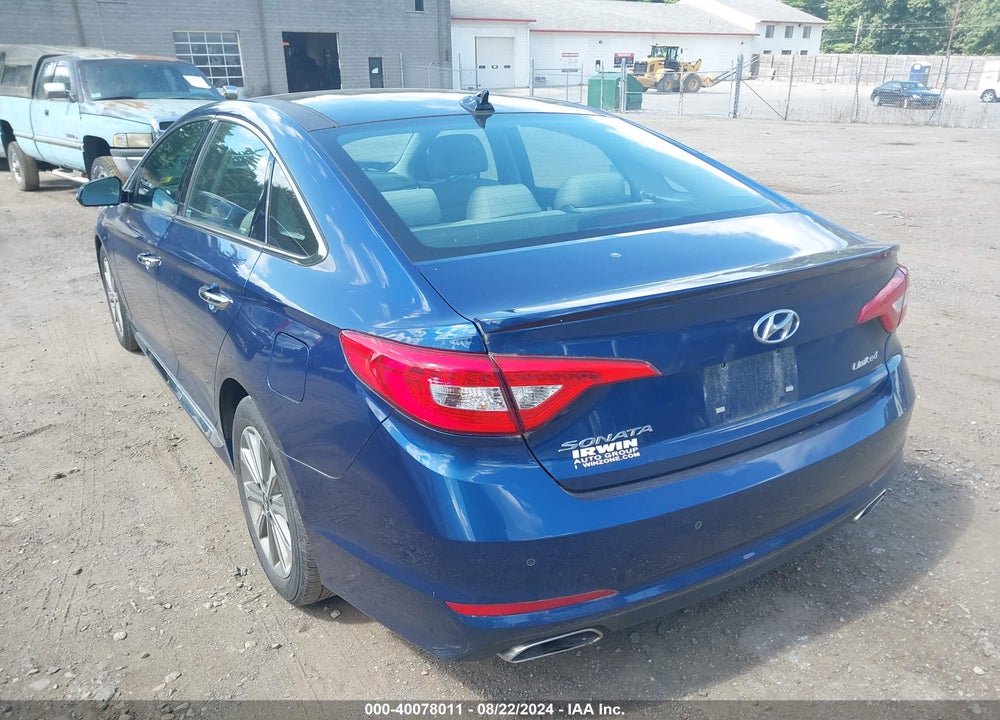 2016 HYUNDAI SONATA LIMITED VIN: 5NPE34AF8GH355387