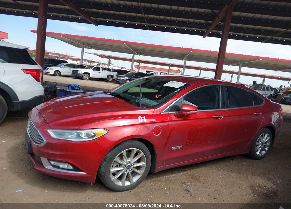 2017 FORD FUSION ENERGI SE LUXURY VIN: 3FA6P0PU6HR284590