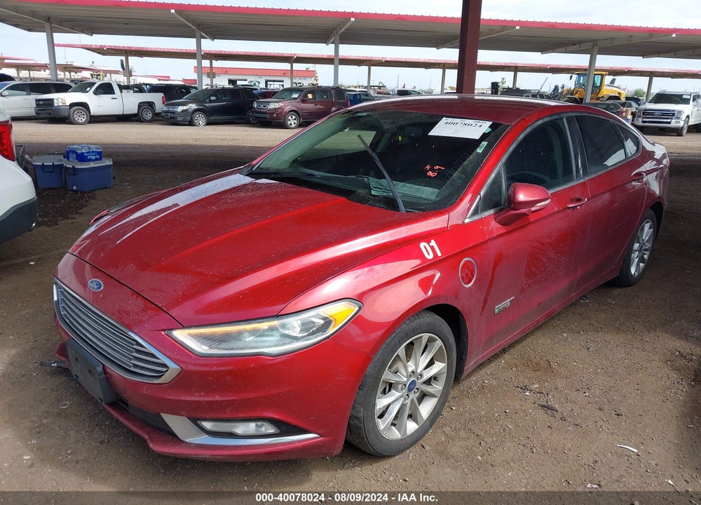 2017 FORD FUSION ENERGI SE LUXURY VIN: 3FA6P0PU6HR284590