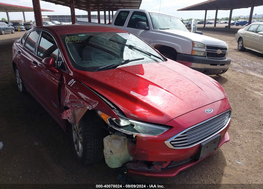 2017 FORD FUSION ENERGI SE LUXURY VIN: 3FA6P0PU6HR284590