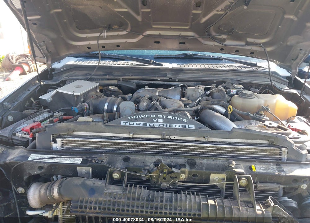 2008 FORD F-250 LARIAT VIN: 1FTSW21R78EC64556