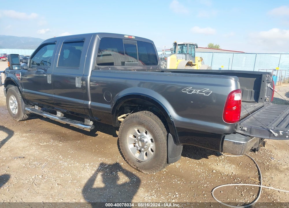 2008 FORD F-250 LARIAT VIN: 1FTSW21R78EC64556
