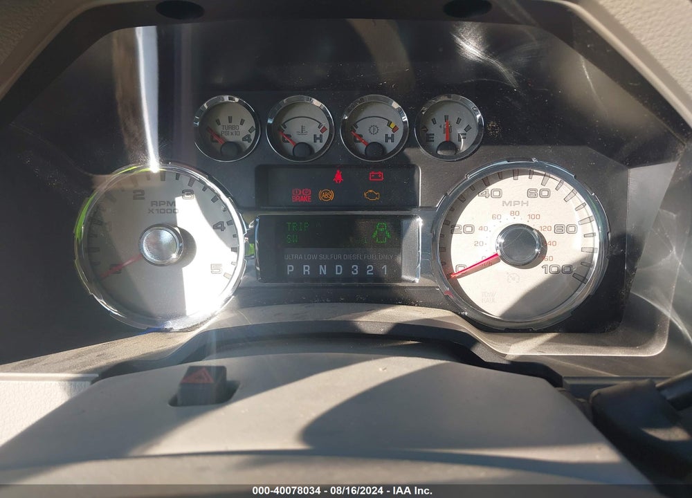 2008 FORD F-250 LARIAT VIN: 1FTSW21R78EC64556