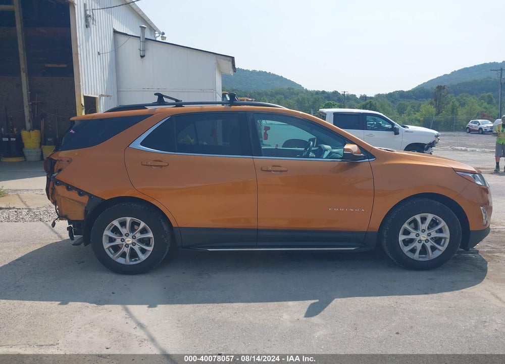 2018 CHEVROLET EQUINOX LT VIN: 2GNAXJEV9J6156855