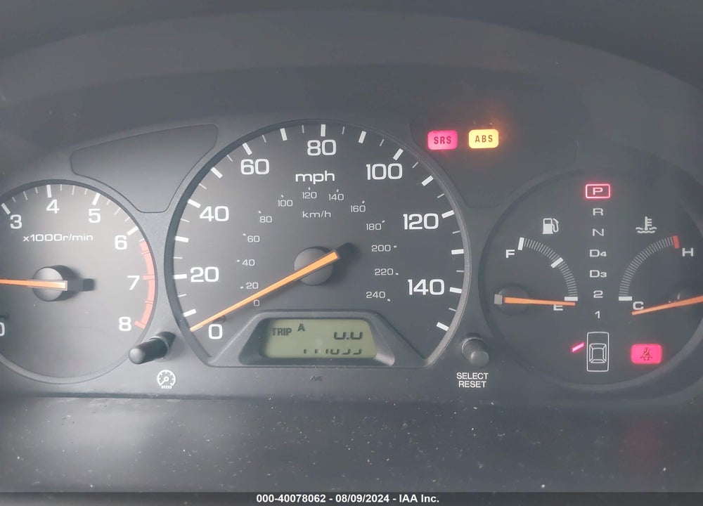 1998 HONDA ACCORD EX VIN: 1HGCG5653WA057063