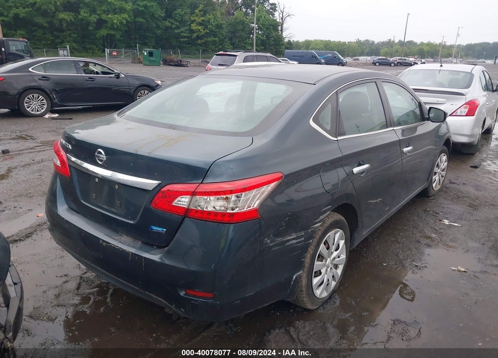 2014 NISSAN SENTRA S VIN: 3N1AB7AP0EL687075