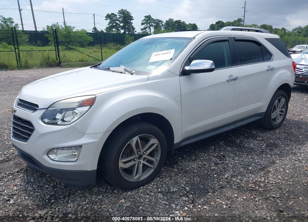 2016 CHEVROLET EQUINOX LTZ VIN: 2GNALDEK8G6115287