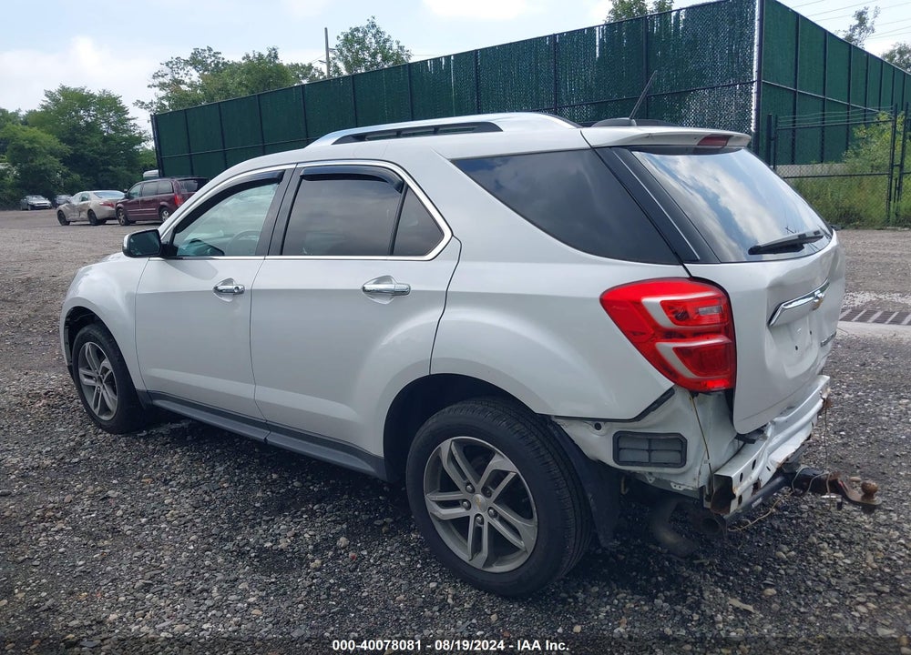 2016 CHEVROLET EQUINOX LTZ VIN: 2GNALDEK8G6115287
