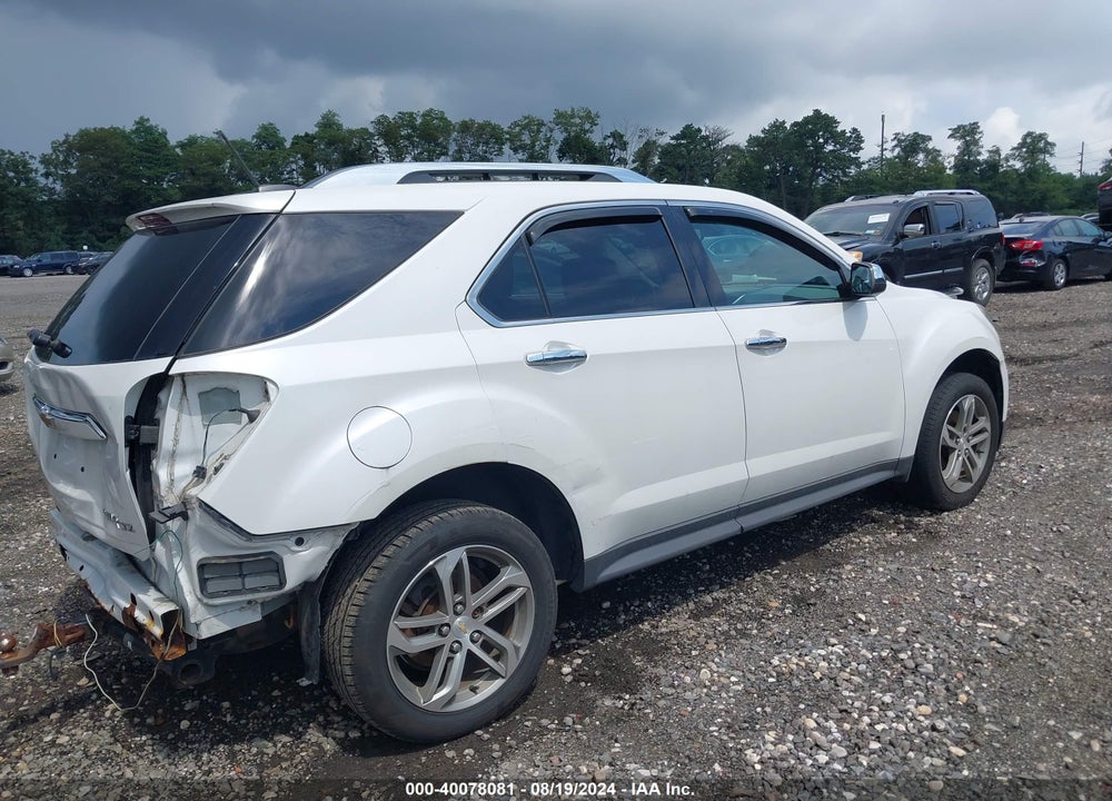 2016 CHEVROLET EQUINOX LTZ VIN: 2GNALDEK8G6115287