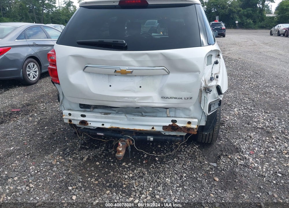 2016 CHEVROLET EQUINOX LTZ VIN: 2GNALDEK8G6115287