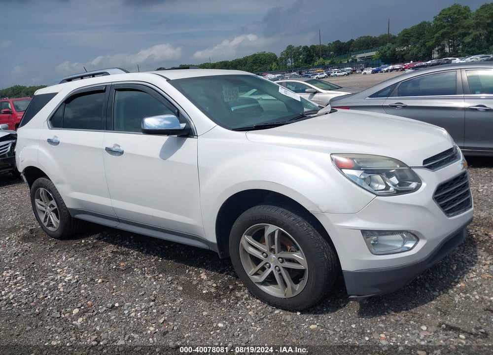 2016 CHEVROLET EQUINOX LTZ VIN: 2GNALDEK8G6115287