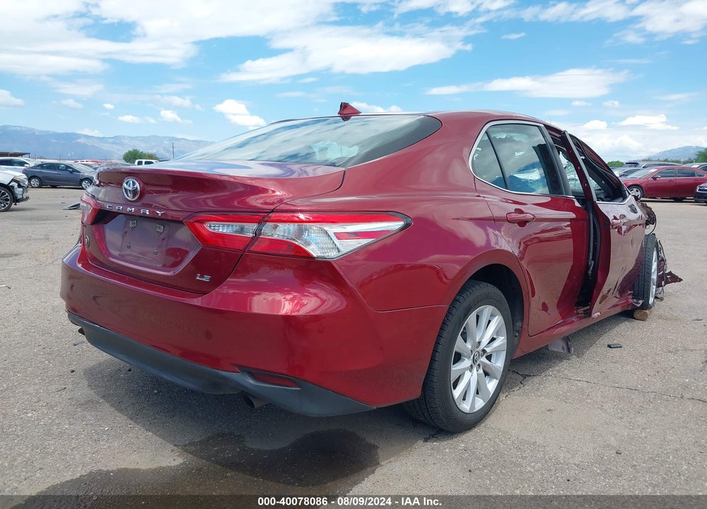 2019 TOYOTA CAMRY LE VIN: 4T1B11HK7KU741111