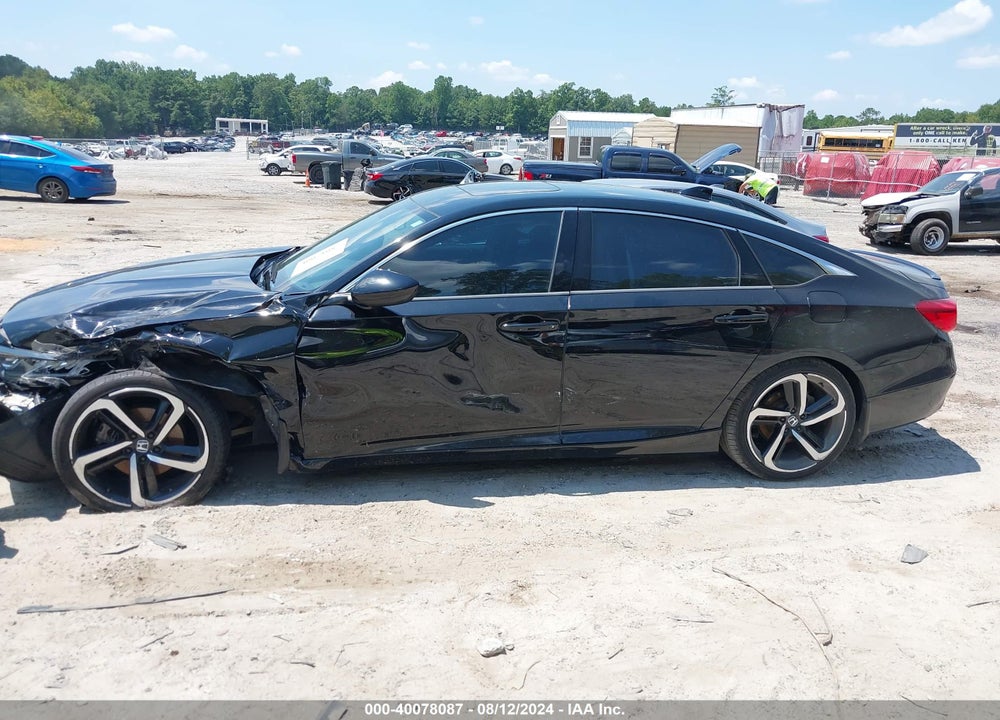 2018 HONDA ACCORD SPORT 2.0T VIN: 1HGCV2F31JA028477