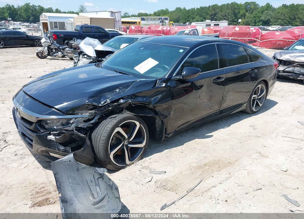 2018 HONDA ACCORD SPORT 2.0T VIN: 1HGCV2F31JA028477