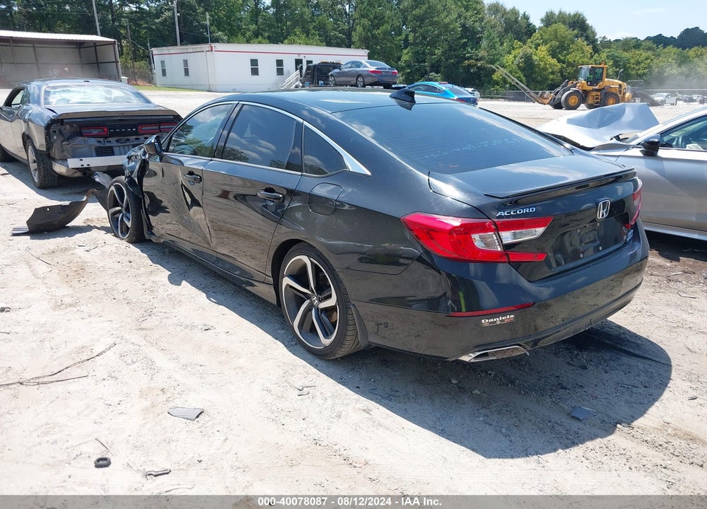 2018 HONDA ACCORD SPORT 2.0T VIN: 1HGCV2F31JA028477