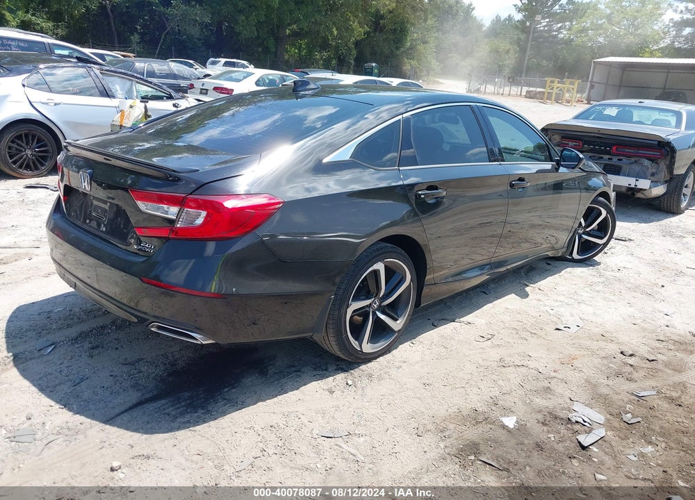 2018 HONDA ACCORD SPORT 2.0T VIN: 1HGCV2F31JA028477