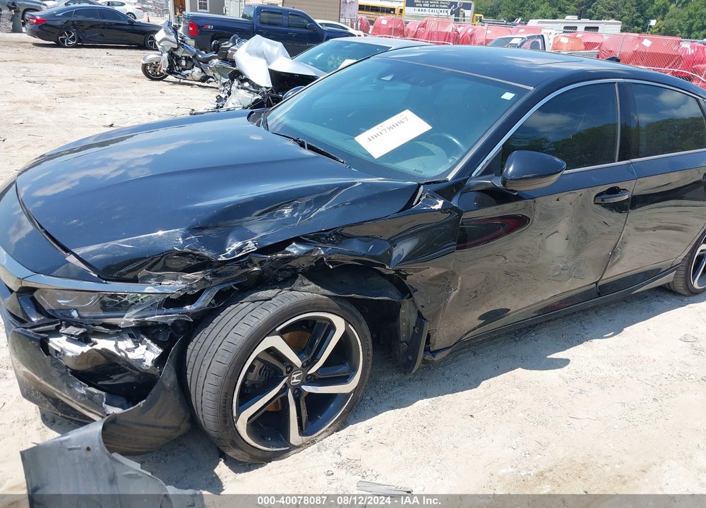 2018 HONDA ACCORD SPORT 2.0T VIN: 1HGCV2F31JA028477