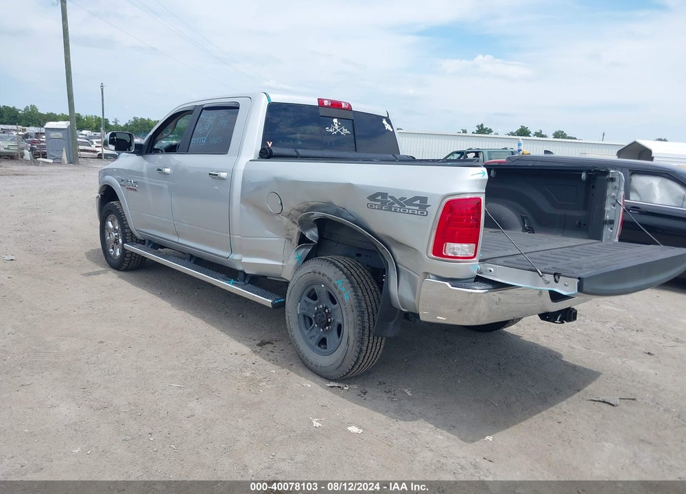 2017 RAM 2500 LAIE  4X4 6'4 BOX VIN: 3C6UR5FL5HG664122
