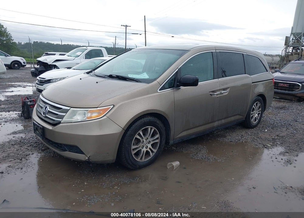 2012 HONDA ODYSSEY EX-L VIN: 5FNRL5H68CB007465