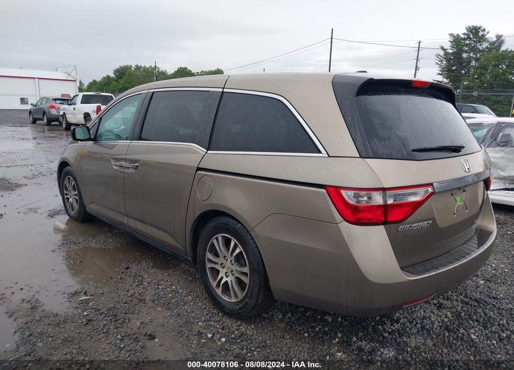 2012 HONDA ODYSSEY EX-L VIN: 5FNRL5H68CB007465