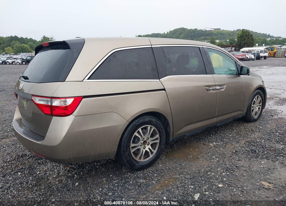 2012 HONDA ODYSSEY EX-L VIN: 5FNRL5H68CB007465