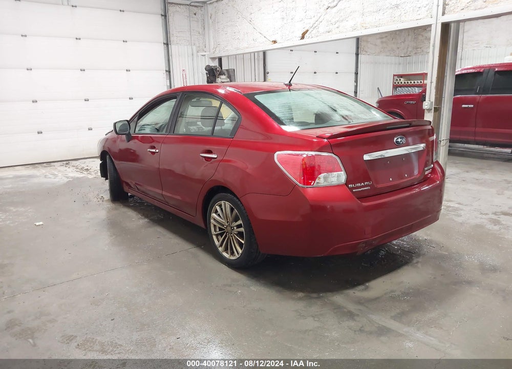 2012 SUBARU IMPREZA 2.0I LIMITED VIN: JF1GJAH67CH028268