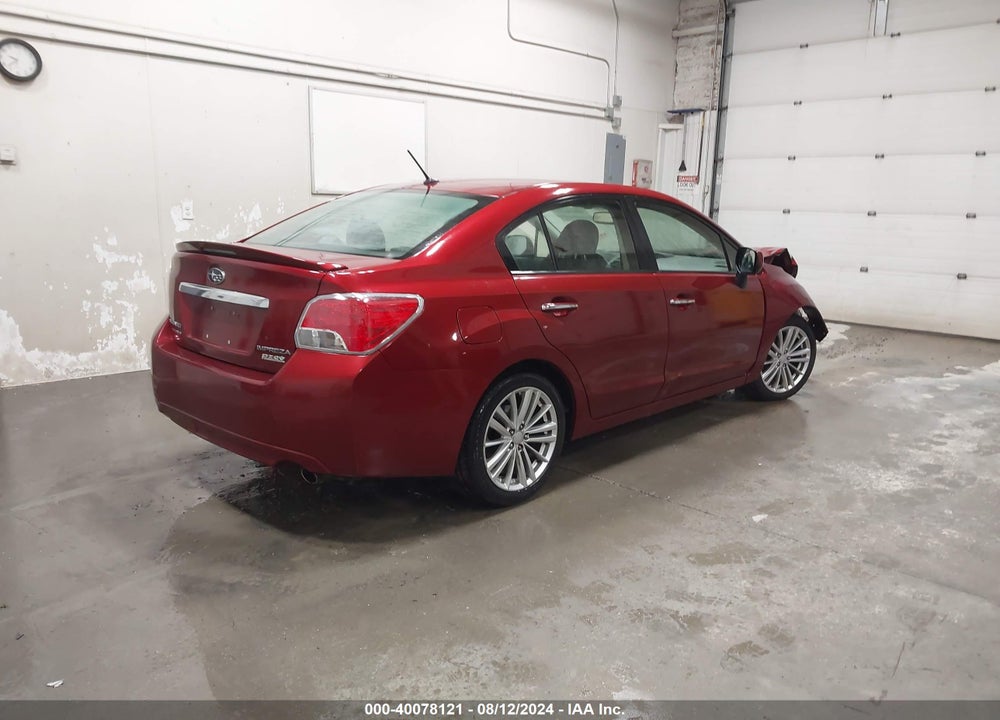2012 SUBARU IMPREZA 2.0I LIMITED VIN: JF1GJAH67CH028268