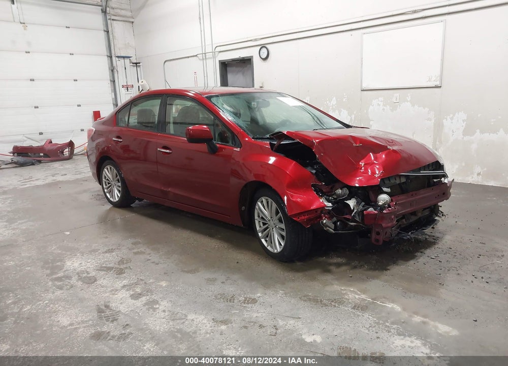 2012 SUBARU IMPREZA 2.0I LIMITED VIN: JF1GJAH67CH028268