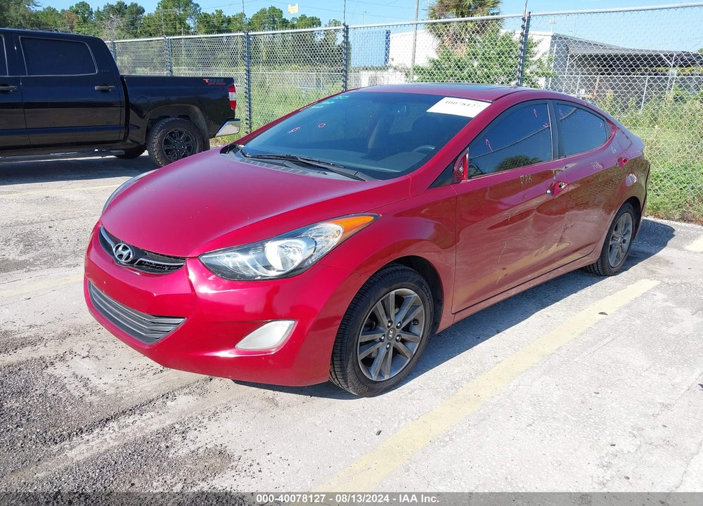 2013 HYUNDAI ELANTRA LIMITED VIN: KMHDH4AE7DU739680
