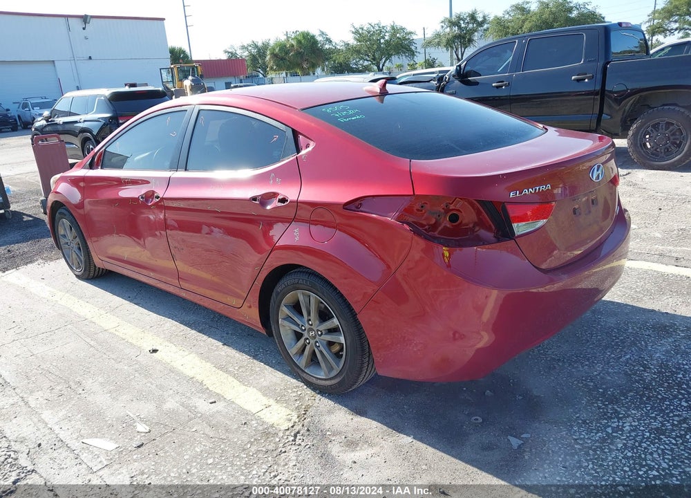 2013 HYUNDAI ELANTRA LIMITED VIN: KMHDH4AE7DU739680