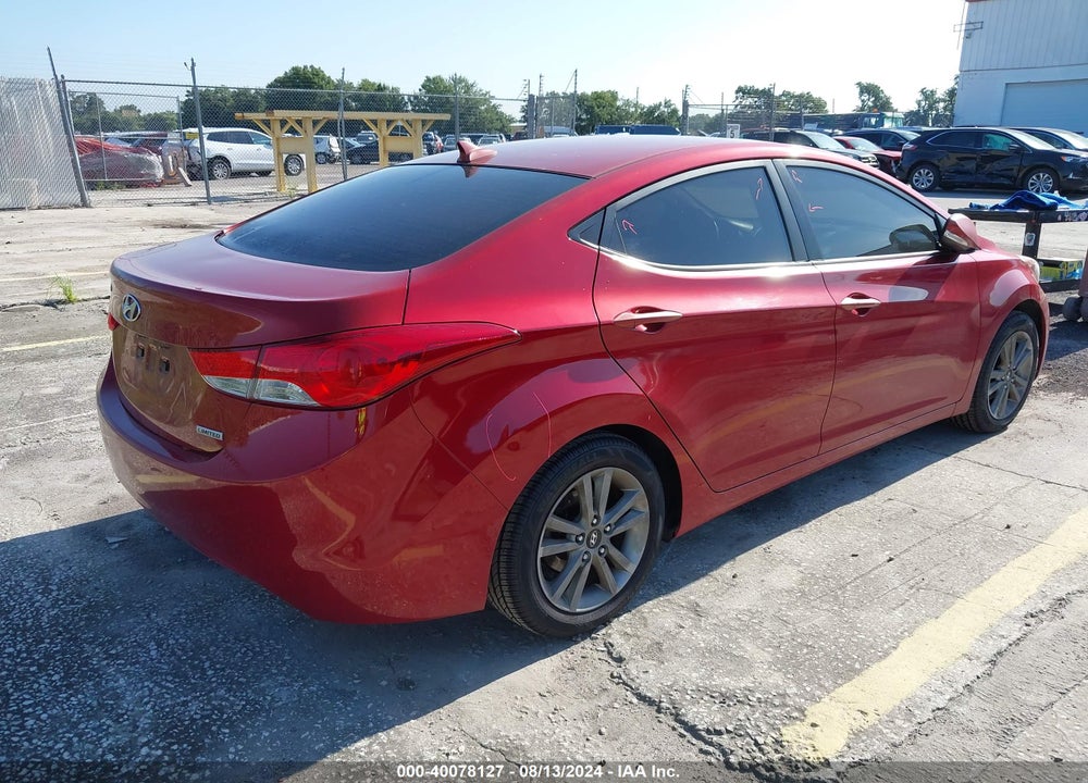 2013 HYUNDAI ELANTRA LIMITED VIN: KMHDH4AE7DU739680